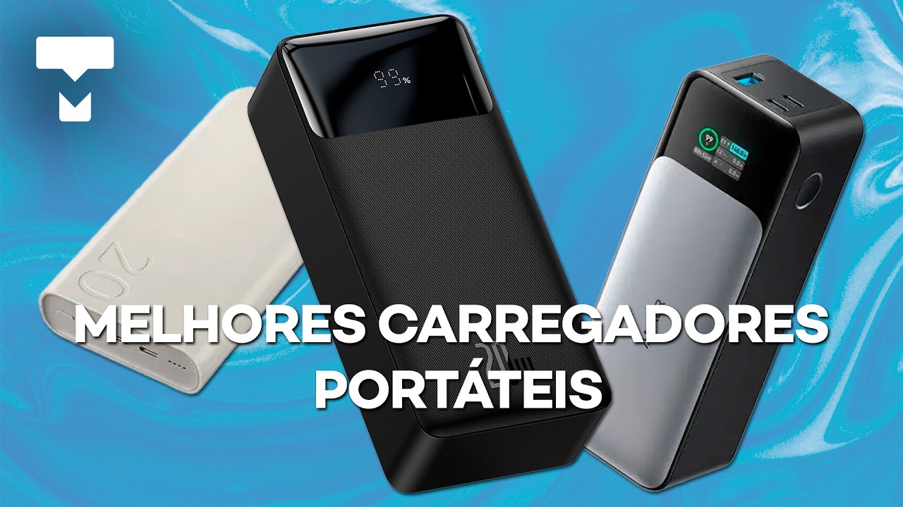 Celular sempre carregado! TOP 7 MELHORES POWER BANKS em 2025