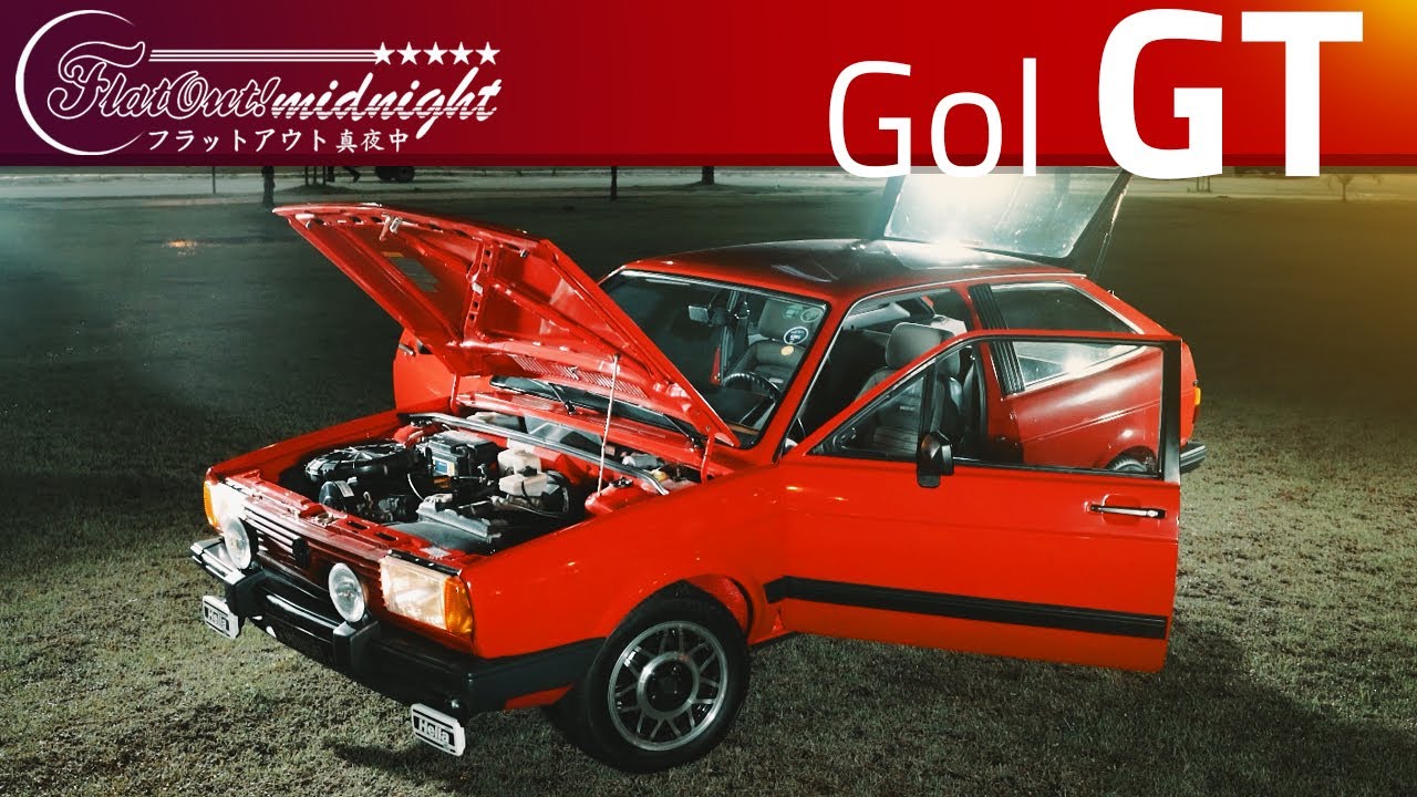Gol GT na madrugada de São Paulo | Especial Gol 40 anos by Família Quadrada VW: FlatOut Midnight