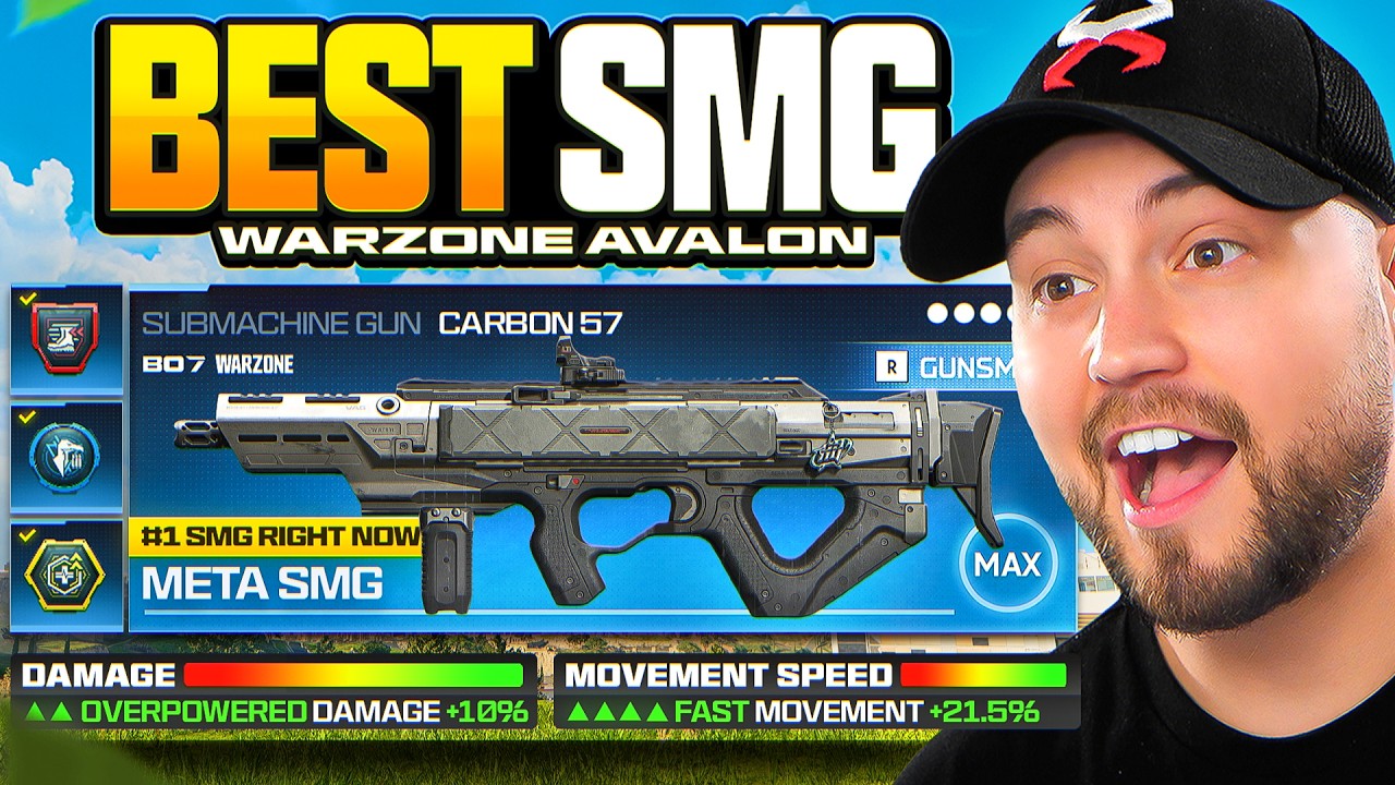 this *NEW* CARBON 57 META LOADOUT is the BEST SMG in Warzone Avalon! (50+ kills)