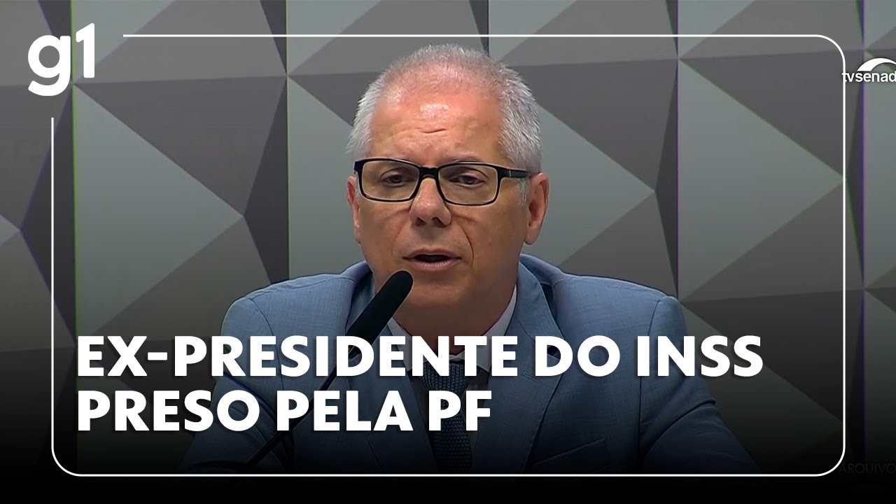 Ex-presidente do INSS Alessandro Stefanutto é preso em operação contra descontos ilegais #g1