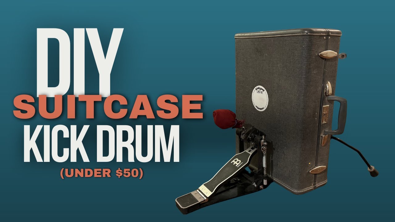 How To Build A Suitcase Kick Drum 🥁