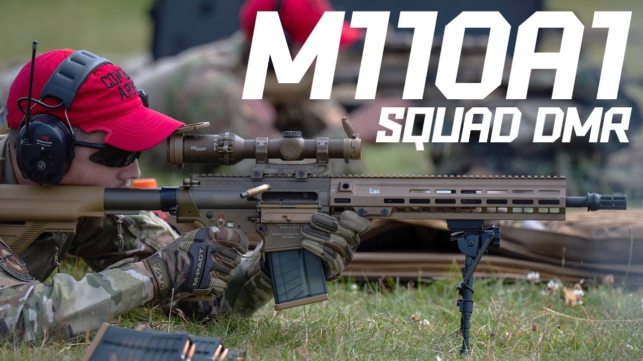 M110A1 SMDR | Компактная полуавтоматическая винтовка калибра 7,62 мм в действии