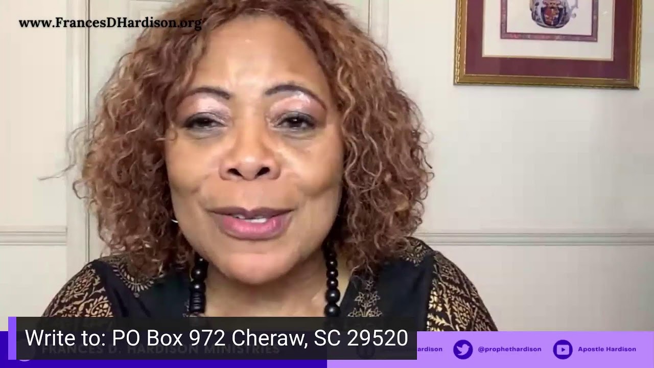 Money Comes to Me, Part 3 | Frances D. Hardison Ministries