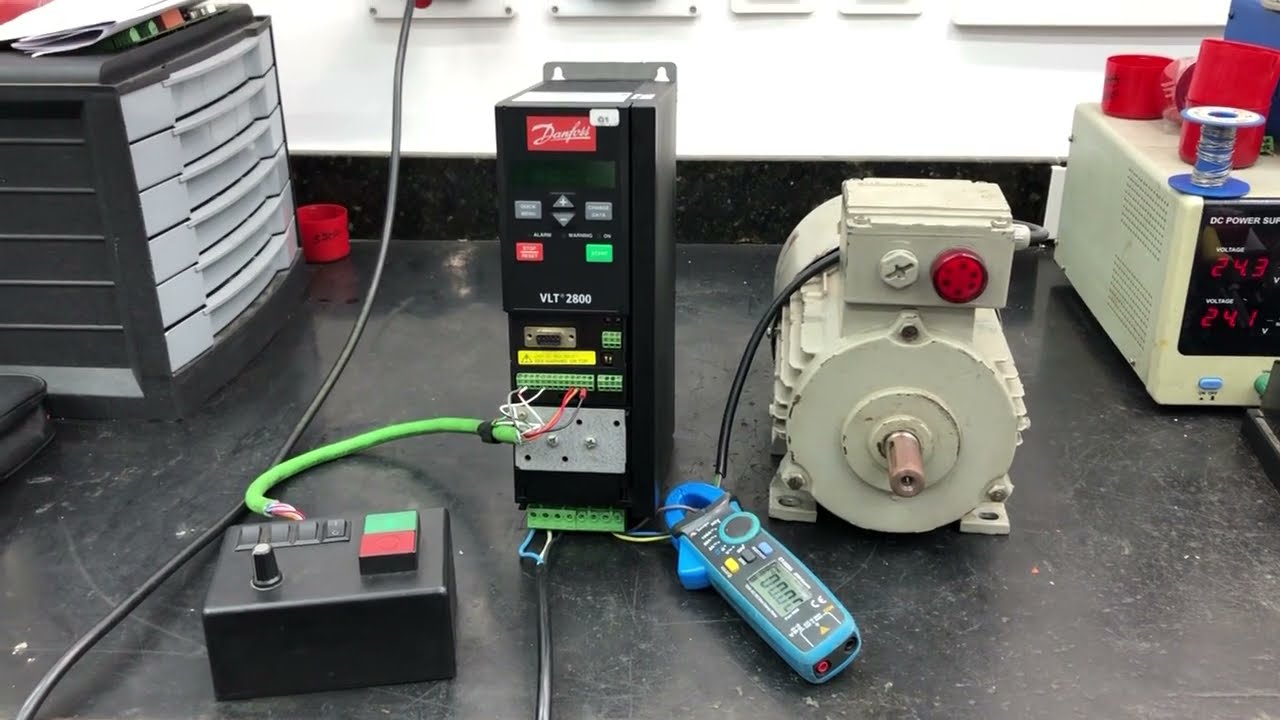Teste Inversor Danfoss VLT 2800. NDS: 5858. Orçamento: 4683.
