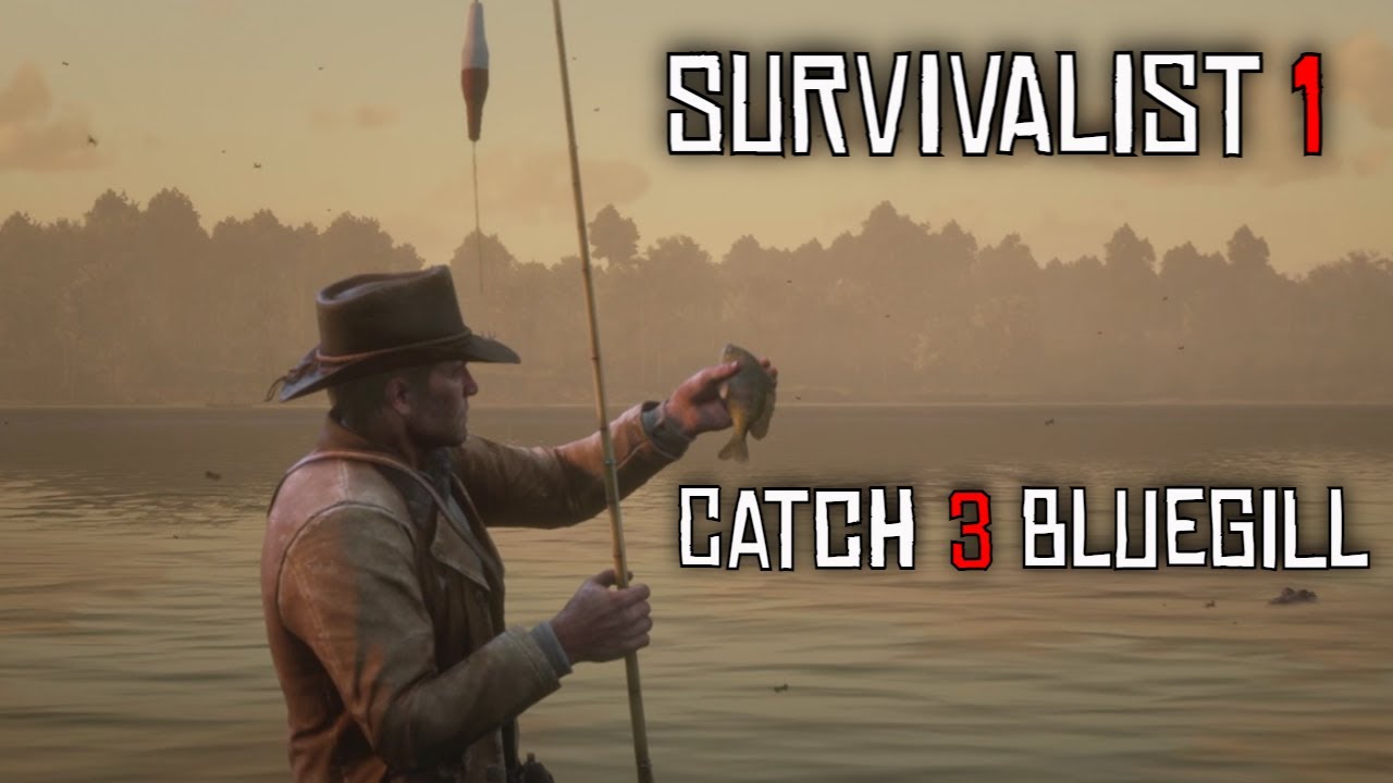 RDR2 Survivalist Challenge 1: Catch Three Bluegill Fish