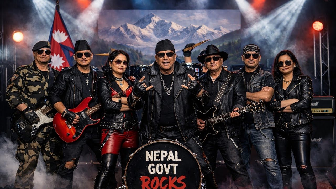 नयाँ सरकार//New Nepali Song//AI Music 