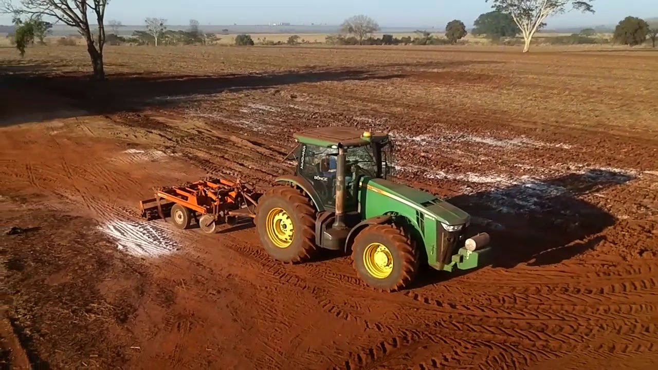 Preparo de solo