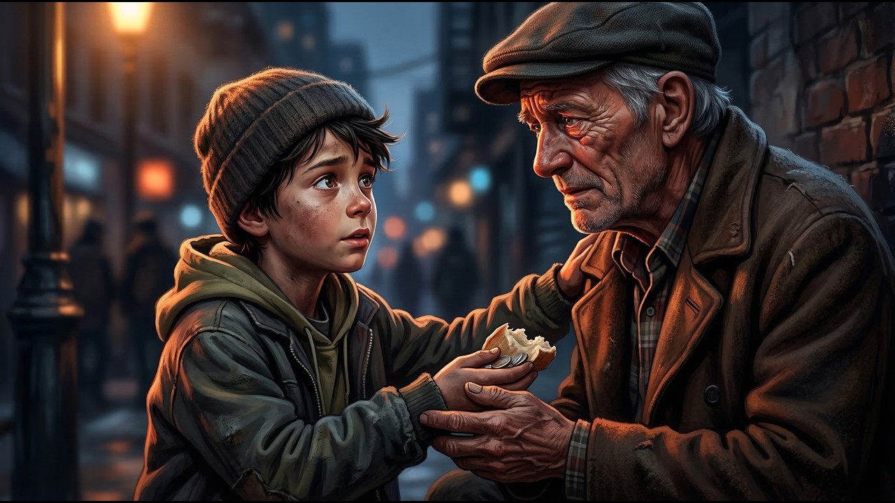 ¿Por qué un niño pobre compartió su única comida con un anciano?