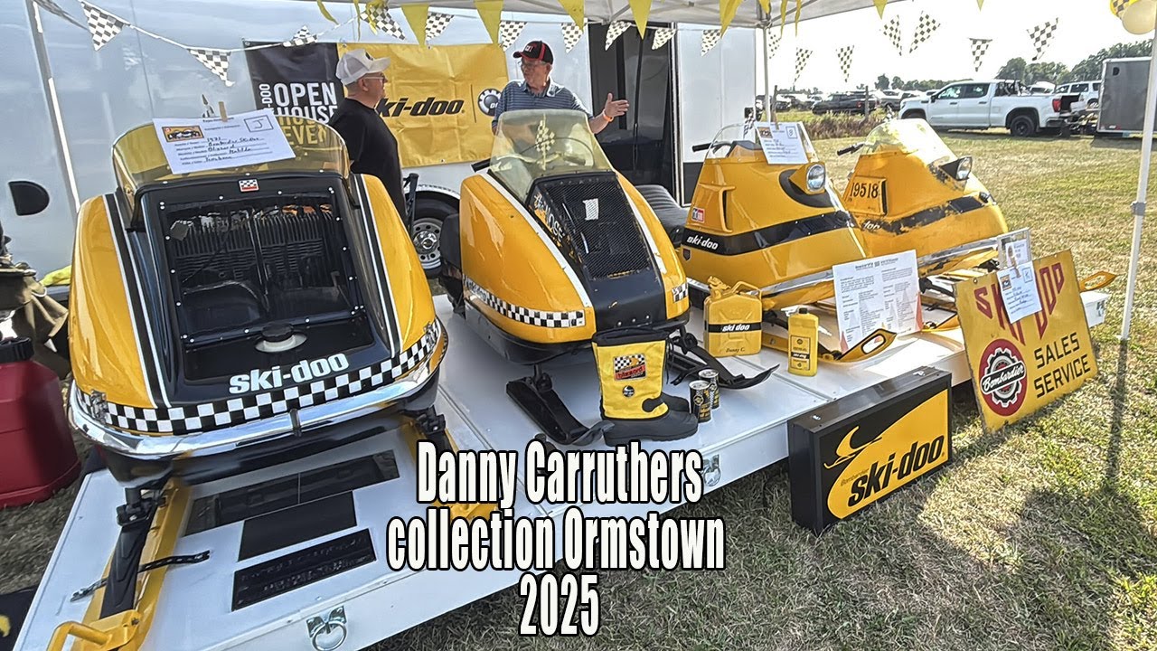 2025 Danny Carruthers collection Ormstown motoneiges antiques