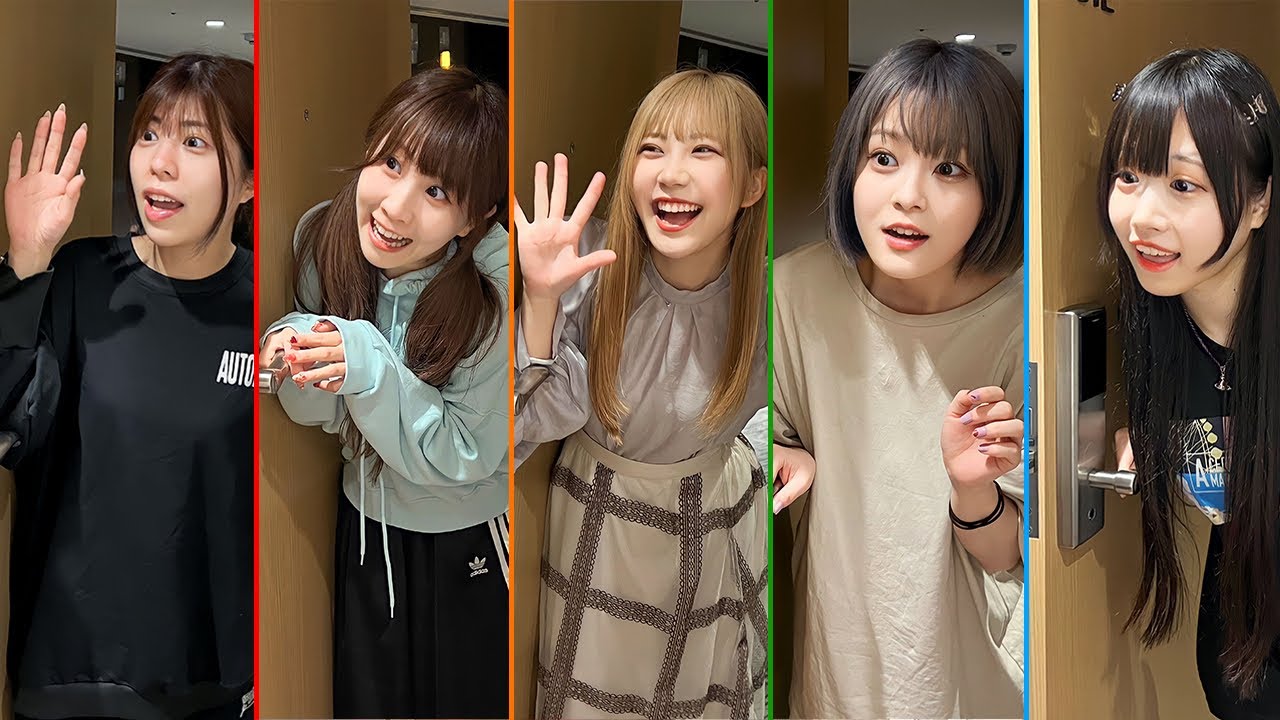 ホテルの部屋に体内時計だけで1時間後に集合した結果ww