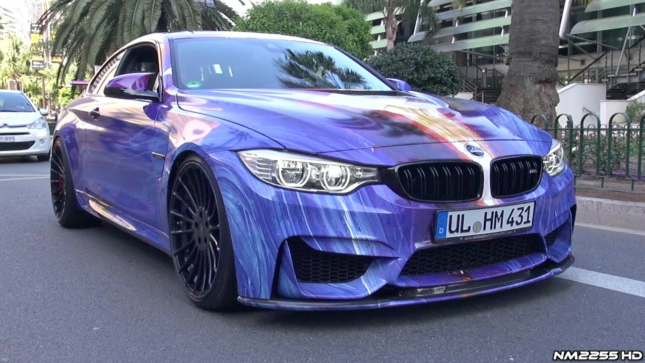 540HP Hamann BMW M4 Art Car Exhaust Sound - LOUD Accelerations & Revs!