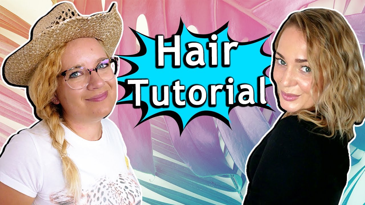 Einfache Frisuren in 5 Minuten🌴 Unsere Lieblings Looks - Beach Waves, Flechten, Dutt