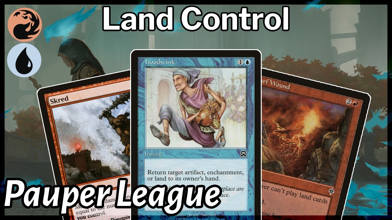 I took Land Control through a league and it did a lot better than I thought 😂| MTGO | Pauper League