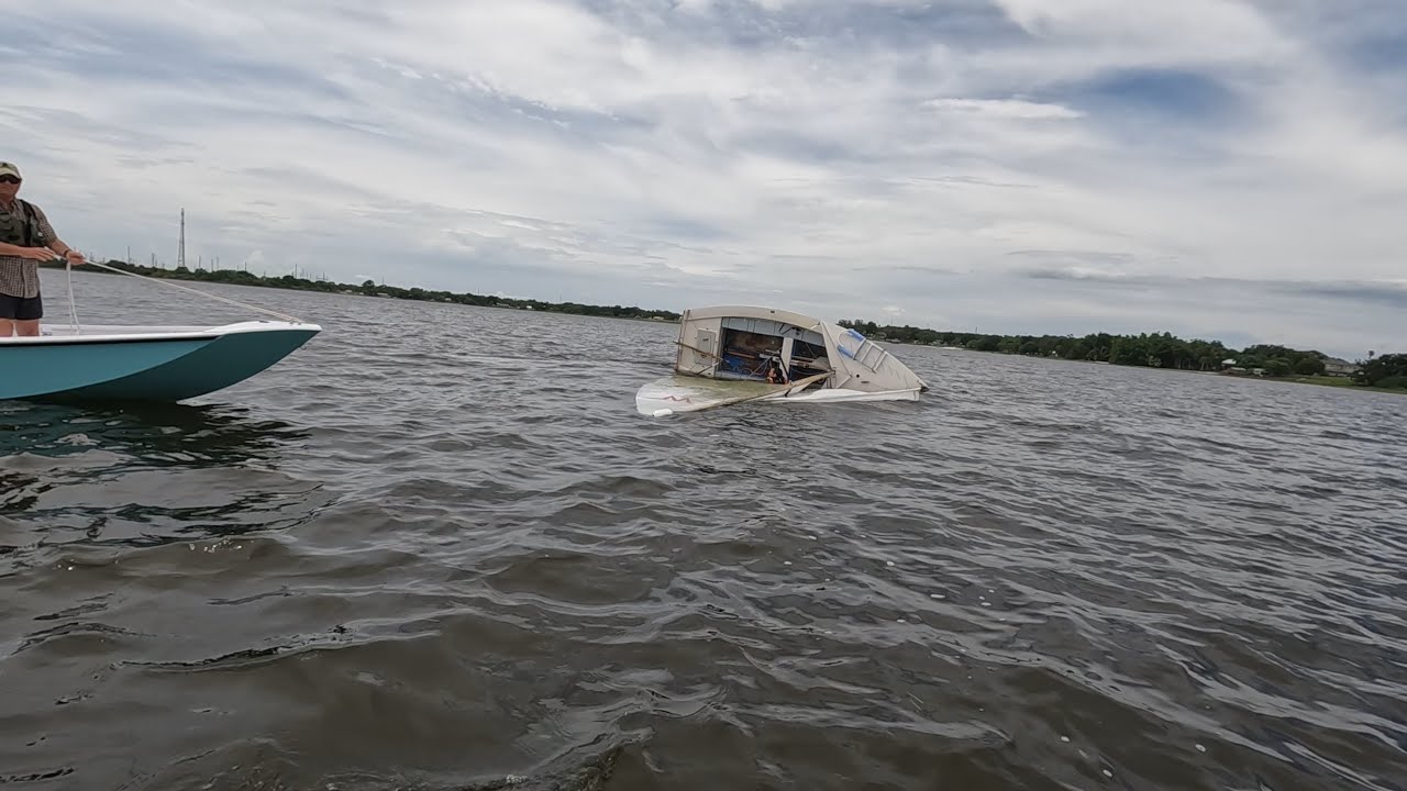 Wayfarer Capsize and Man Overboard! - West Coast Trailer Sailing Squadron Safety and Capsize Clinic
