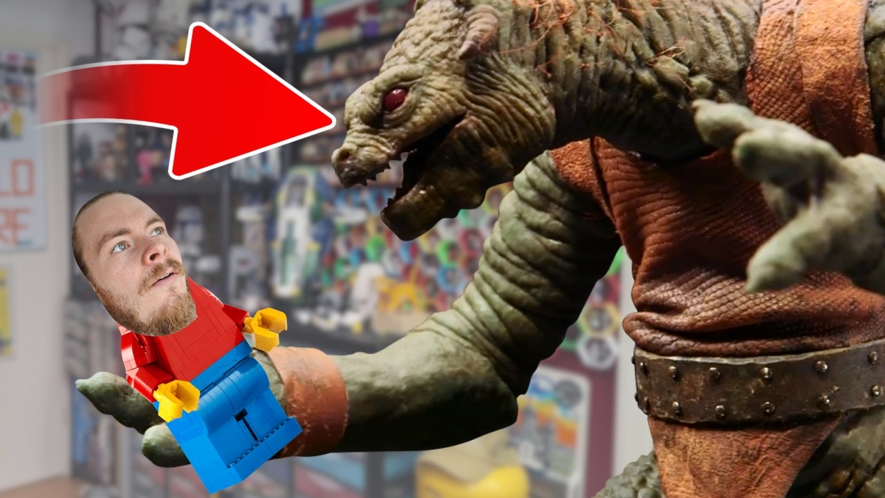 Building a Mantellian Savrip (Star Wars) with LEGO Bricks