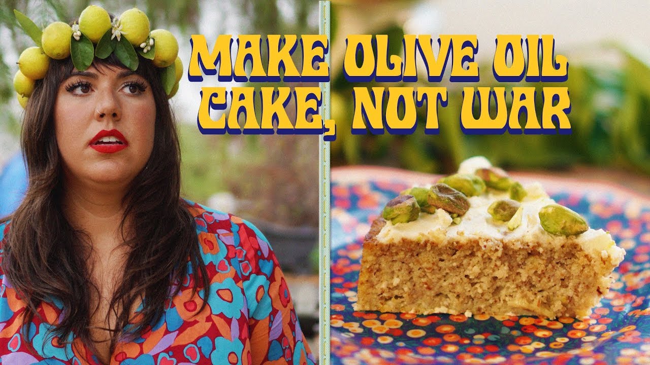 FLOURLESS LEMON CAKE IN MY TRAILER | SWEET CALIFORNIA | RAIZA COSTA
