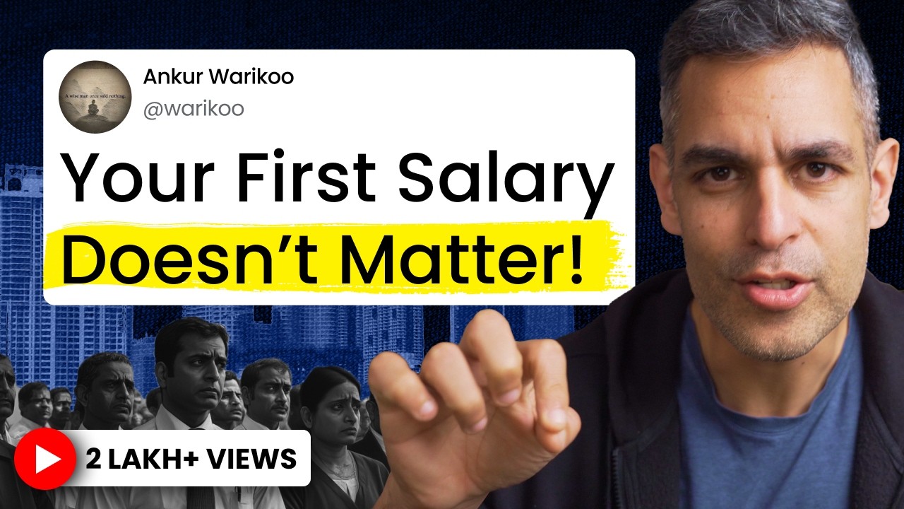 Don't Chase First Salary: Focus on These 5 Things Instead | Warikoo Careers Hindi