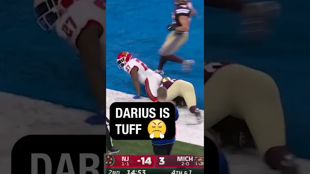 Darius is TUFF! 😤😤😤 #USFL #NewJerseyGenerals #DariusVictor