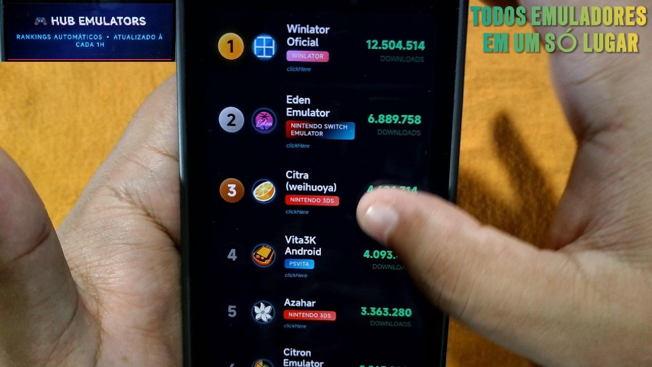 Ninguém Te Mostrou Esse SITE! Todos os Emuladores Android Sempre Atualizados