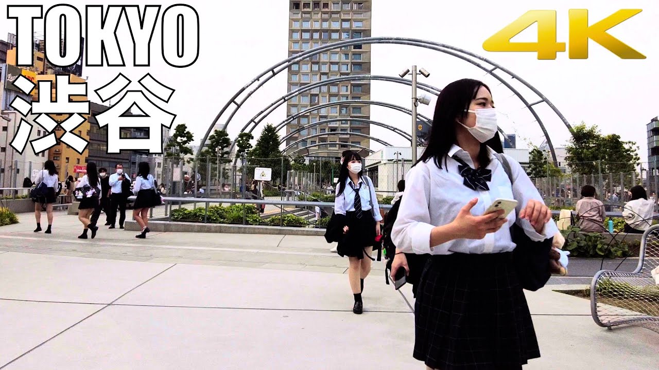 4K 東京 渋谷駅から宮下パークをぐるっとウォーキング👟 Shibuya walk in Tokyo #shibuya #tokyo #miyashitapark