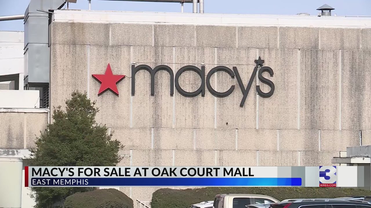 Oak Court Mall Macy’s listed for sale