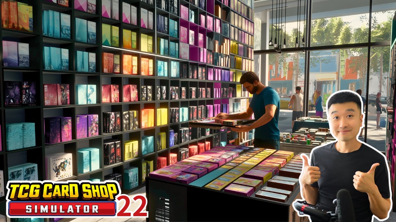 卡牌店大擴建：打造超豪華賣場，就等你來！ - TCG卡牌商店模擬器 ep.22