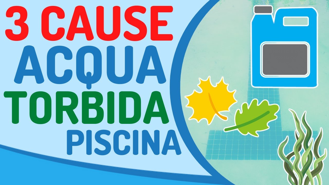 Acqua Torbida in Piscina? Ecco 3 Possibili Cause