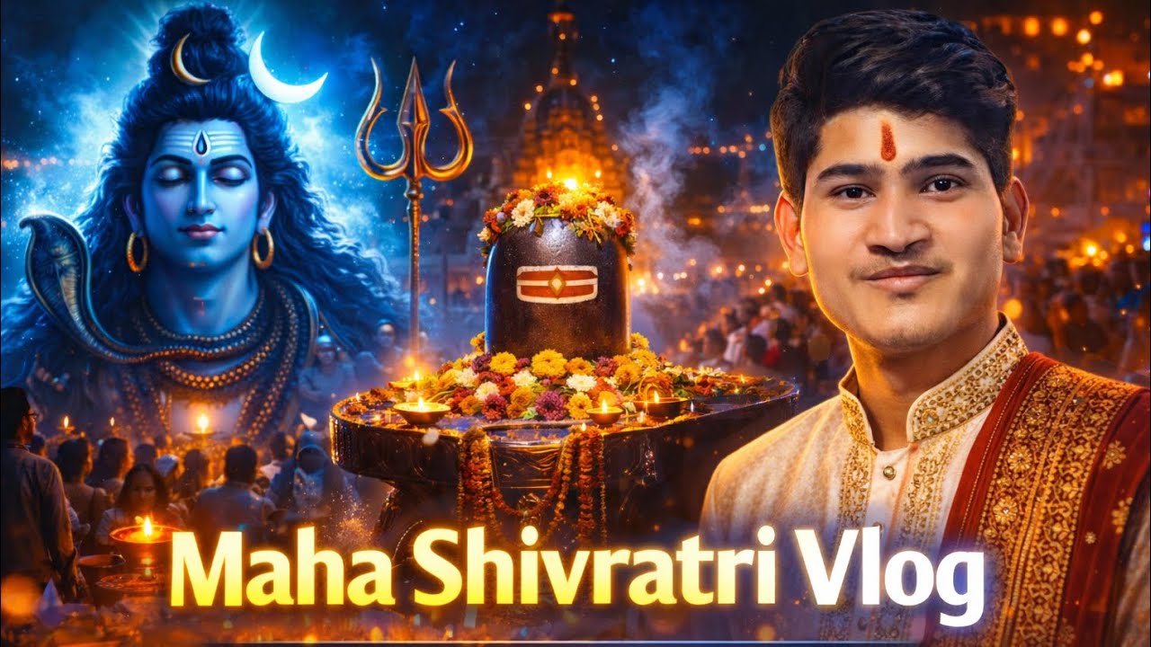 Maha Shivratri Vlog 2026 | Divine Temple Darshan & Festive Vibes 🔱✨
