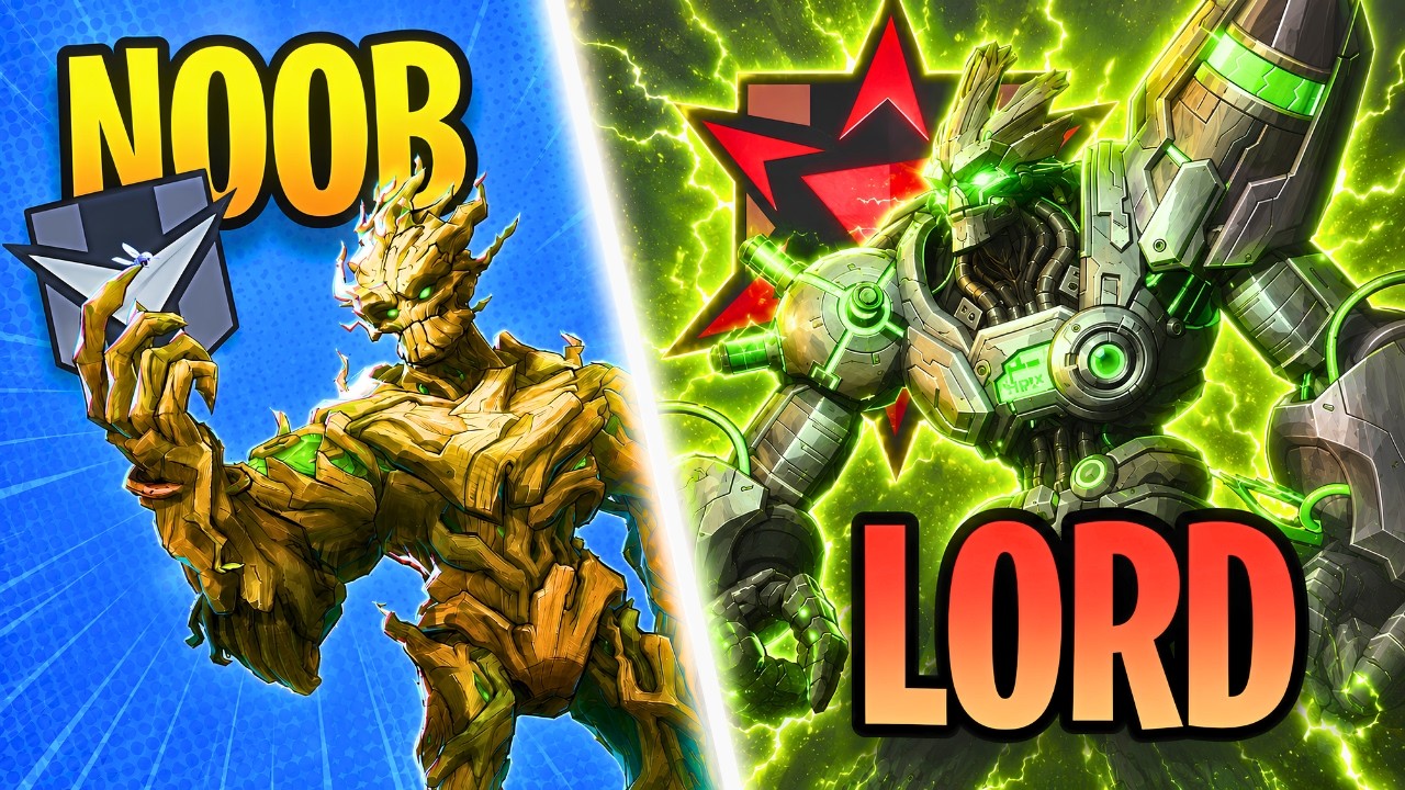 I Spent 20 Hours on GROOT To Prove He Is The BEST TANK In Marvel Rivals (I Am Groot)