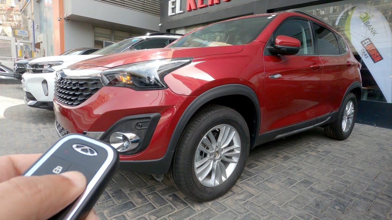 Chery Tiggo 7 2024 Highline, Красный обзор