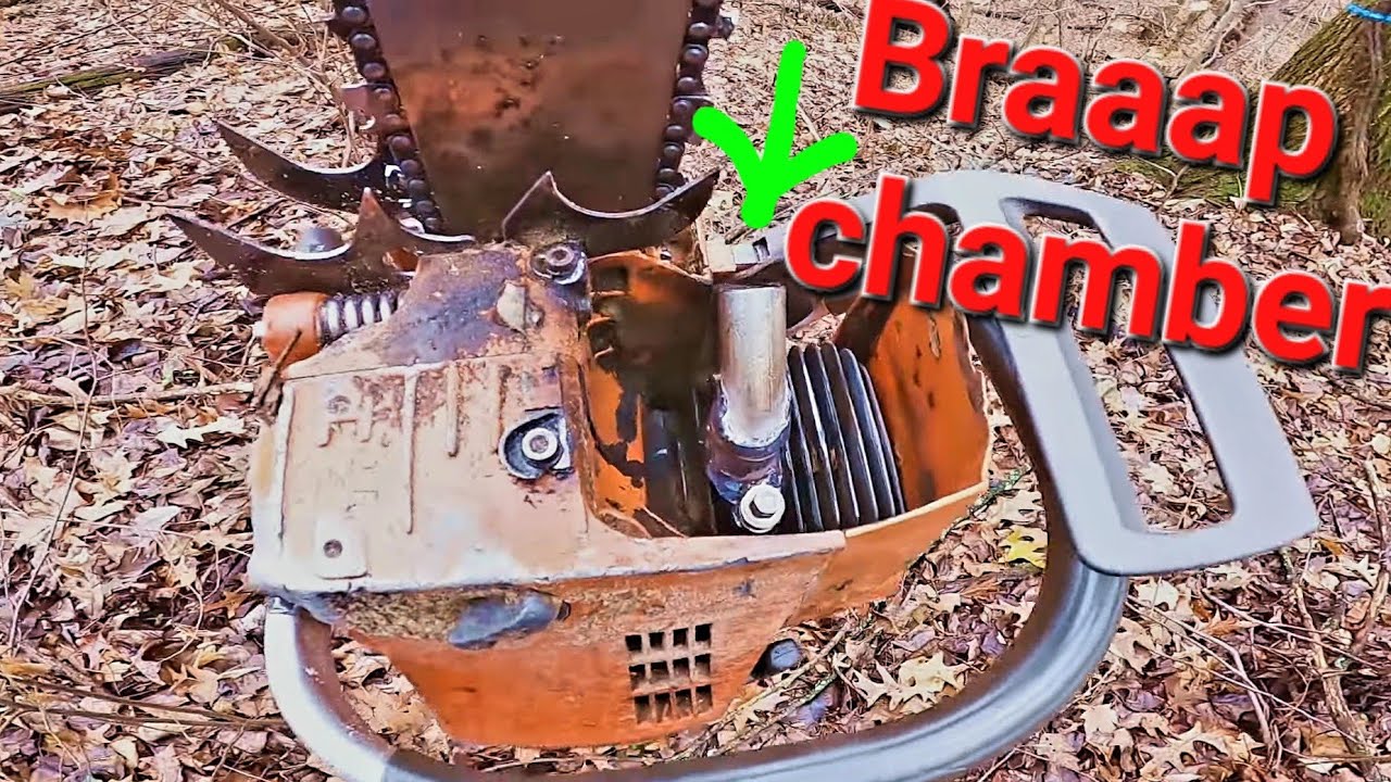 Chainsaw, Straight Pipe, Felling Timber🇺🇲