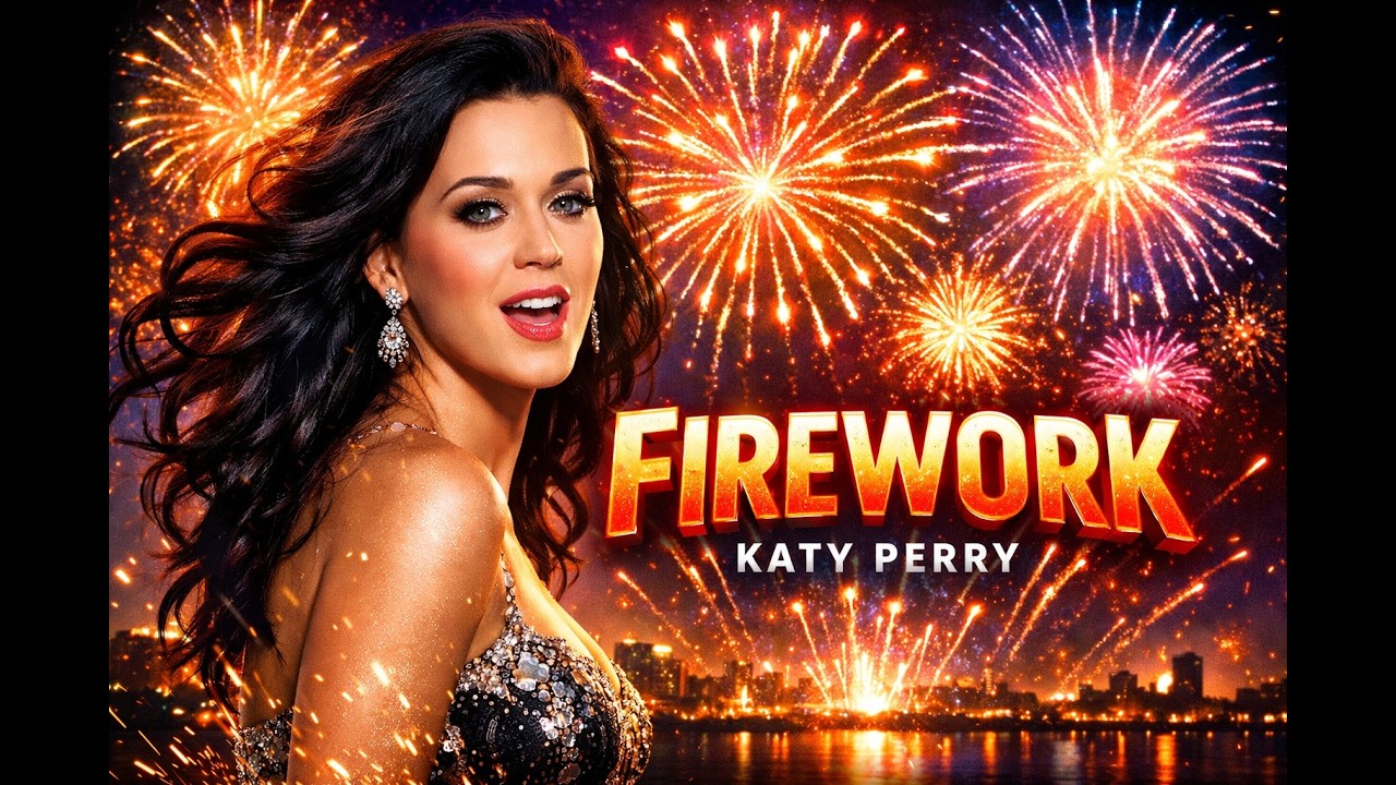 FIREWORK - KATY PERRY  VISUALIZER MUSIC VIDEO      #Firework #KatyPerry #MusicVideo