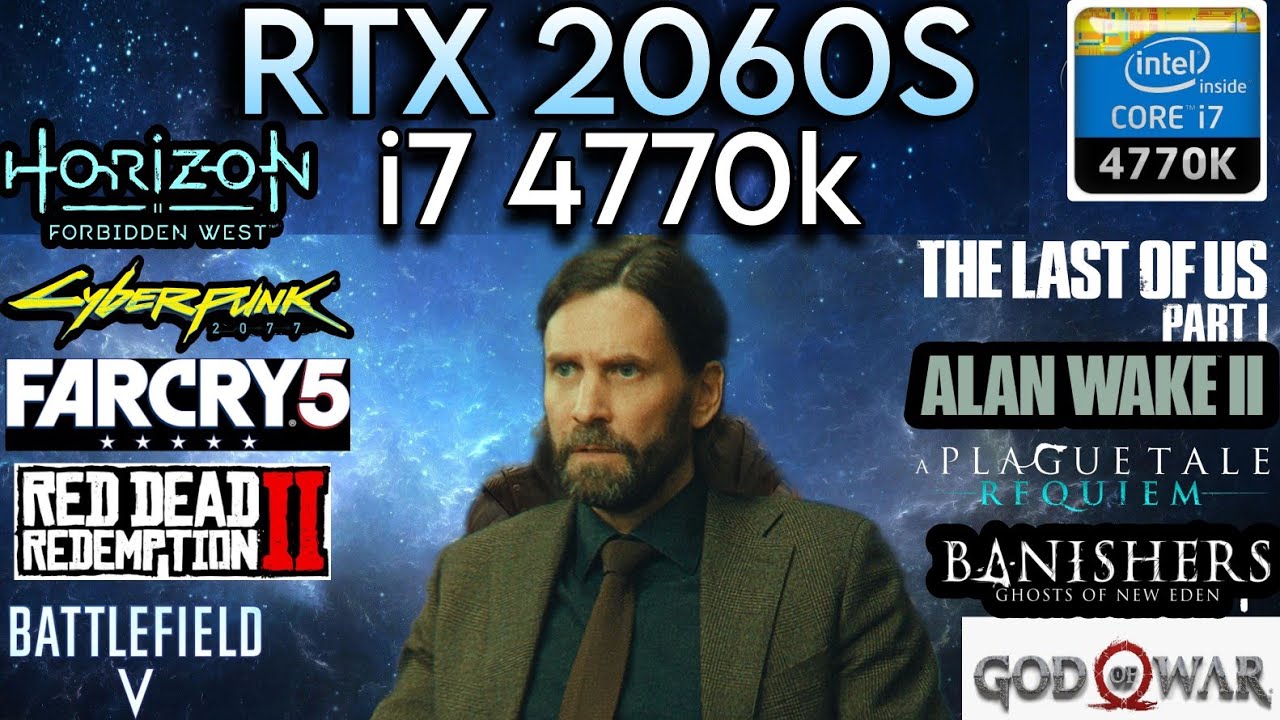 RTX 2060 Super + I7 4770k & 16GB Ram | Test In 10 Games !