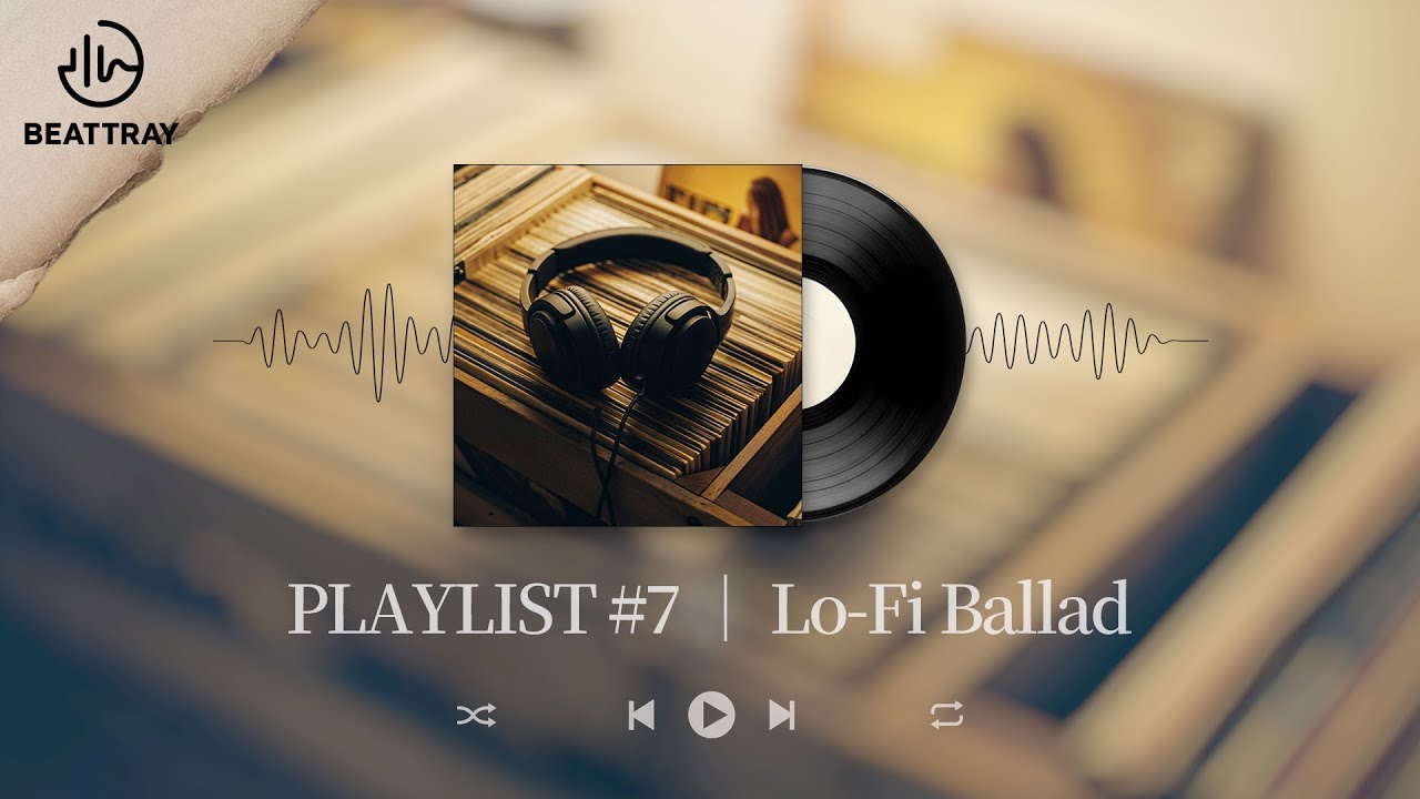 ☕ 로파이 발라드 플레이리스트#7｜하루를 천천히 흘려보내는 노래들