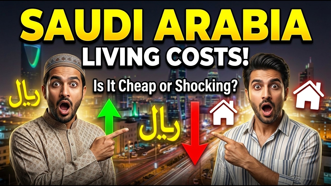 Saudi Life Cost 2026 😱 Rent, Food, Petrol Sabka Hisaab!