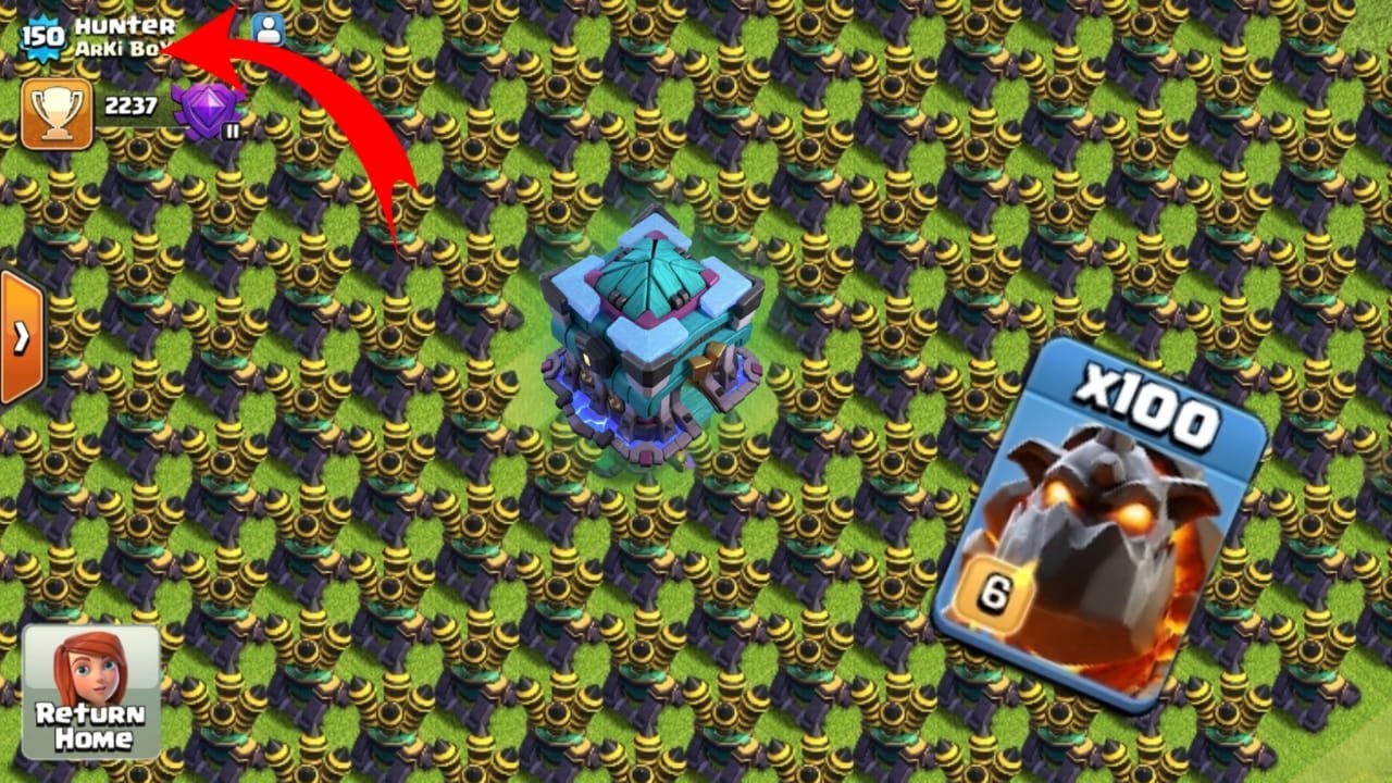 🔥100 Lava Hound VS Full Air Defence Base Attack | Clash of Clans | Vaishar