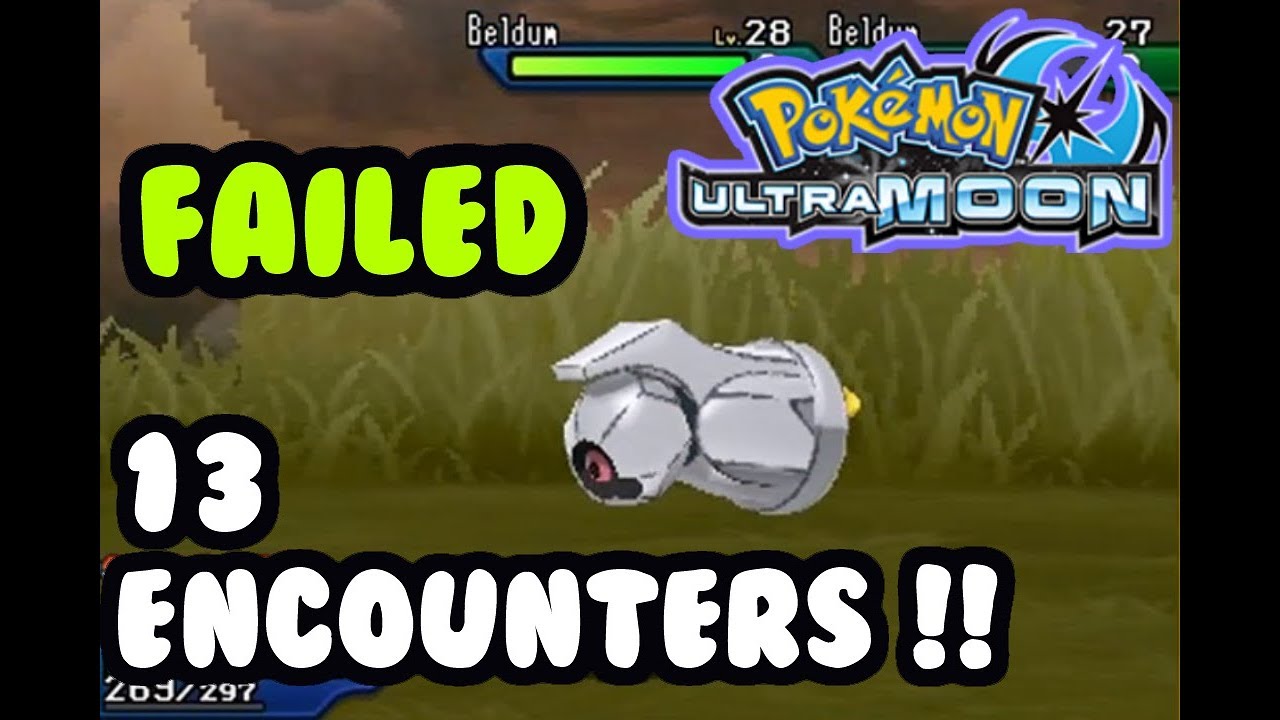 INSANE SHINY BELDUM LUCK -  Quest for Shiny Living Dex - Pokemon Ultra Sun and Moon