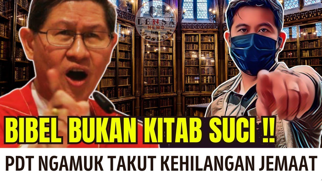 HEBOH‼️Ust ZUMA BUKTIKAN BIBLE BUKAN KITAB SUCI, Pendeta NGAMUK TAKUT KEHILANGAN JEMAAT