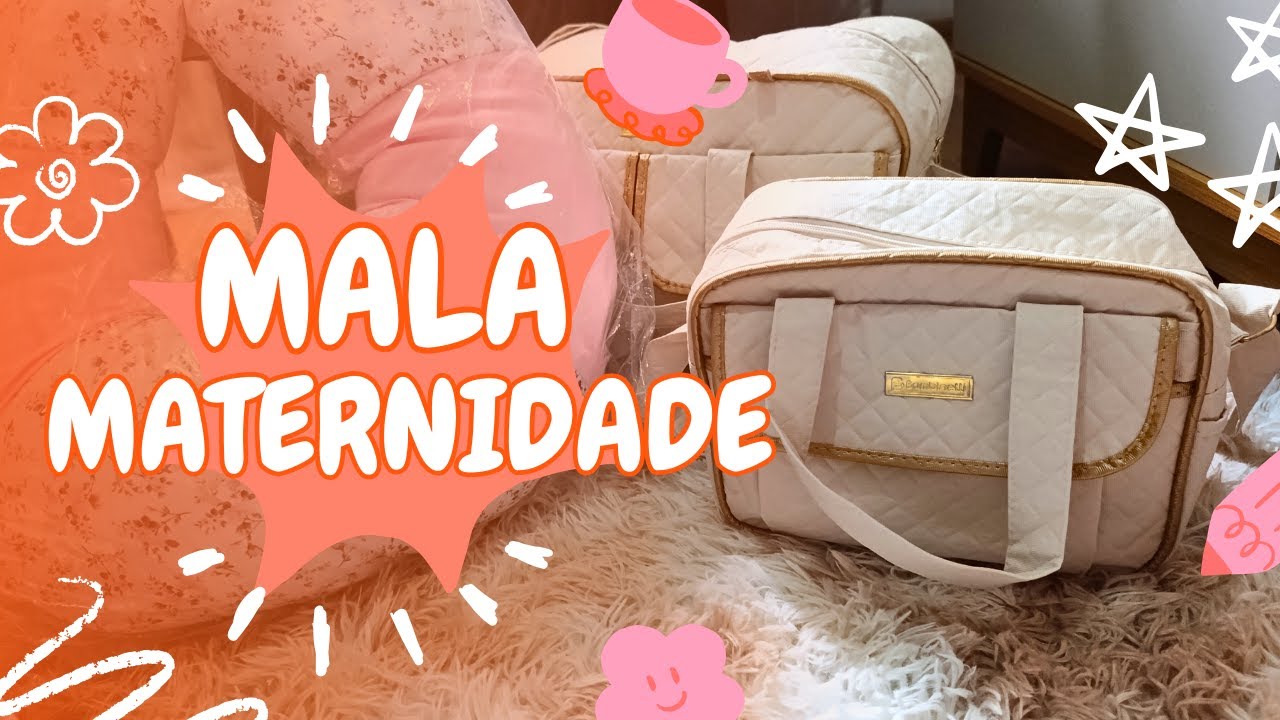 MALA MATERNIDADE DA BABY: tentando levar só o necessário! 🤰✨ | Diário da gravidez #EP8