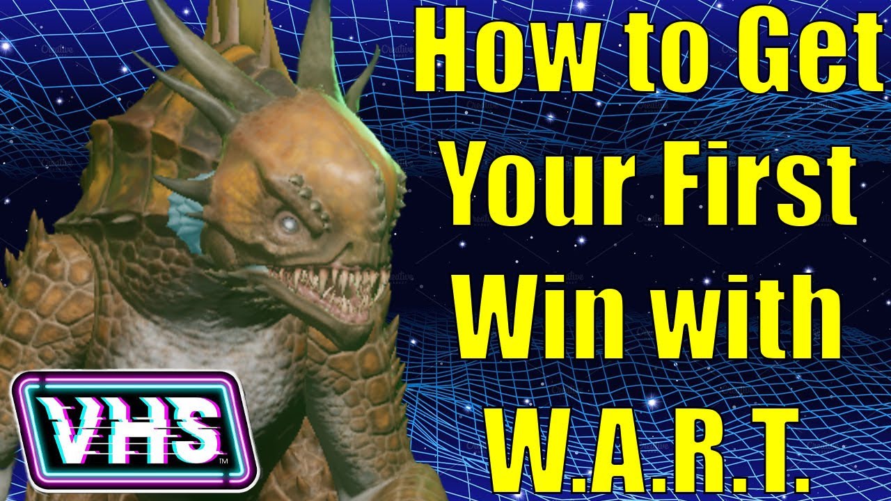 How to get your FIRST WIN with W.A.R.T | VHS Closed Beta Gameplay