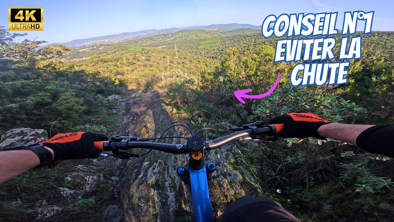 VTT, Aujourd'hui je descends tout ? Ou pas 😆 Pierrefeu du var, France.