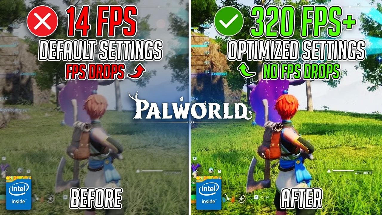 Palworld v1.0 - Best PC Settings to Fix Lags, Stutters & FPS Drops on ANY PC📈