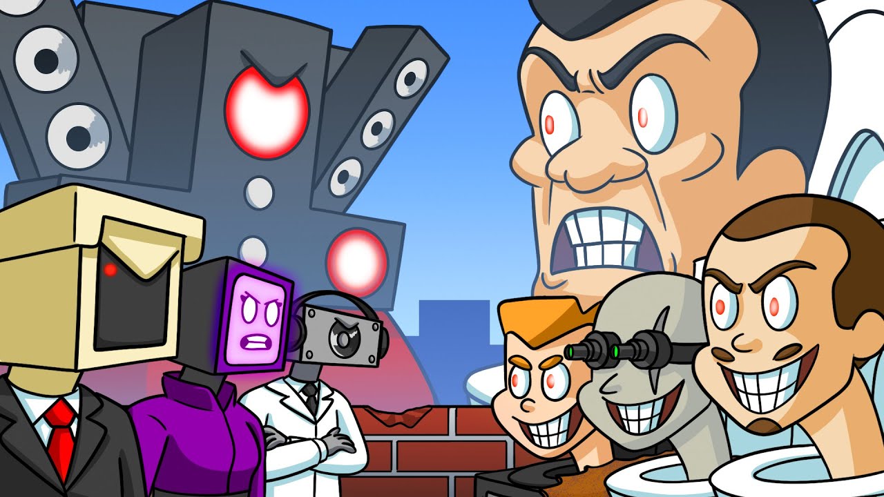 SKIBIDI TOILET: WAR! (Cartoon Animation)