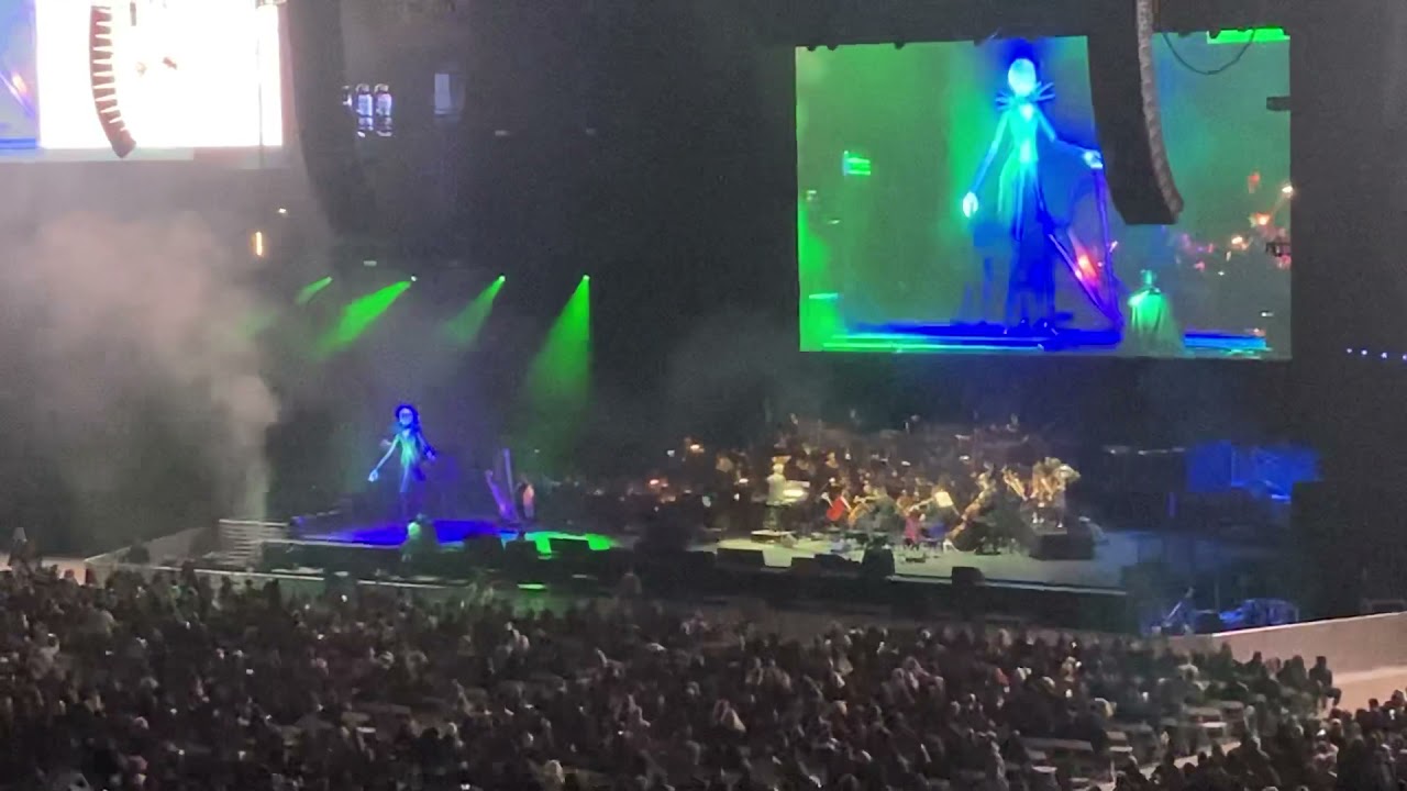 Nightmare Before Christmas in concert ending