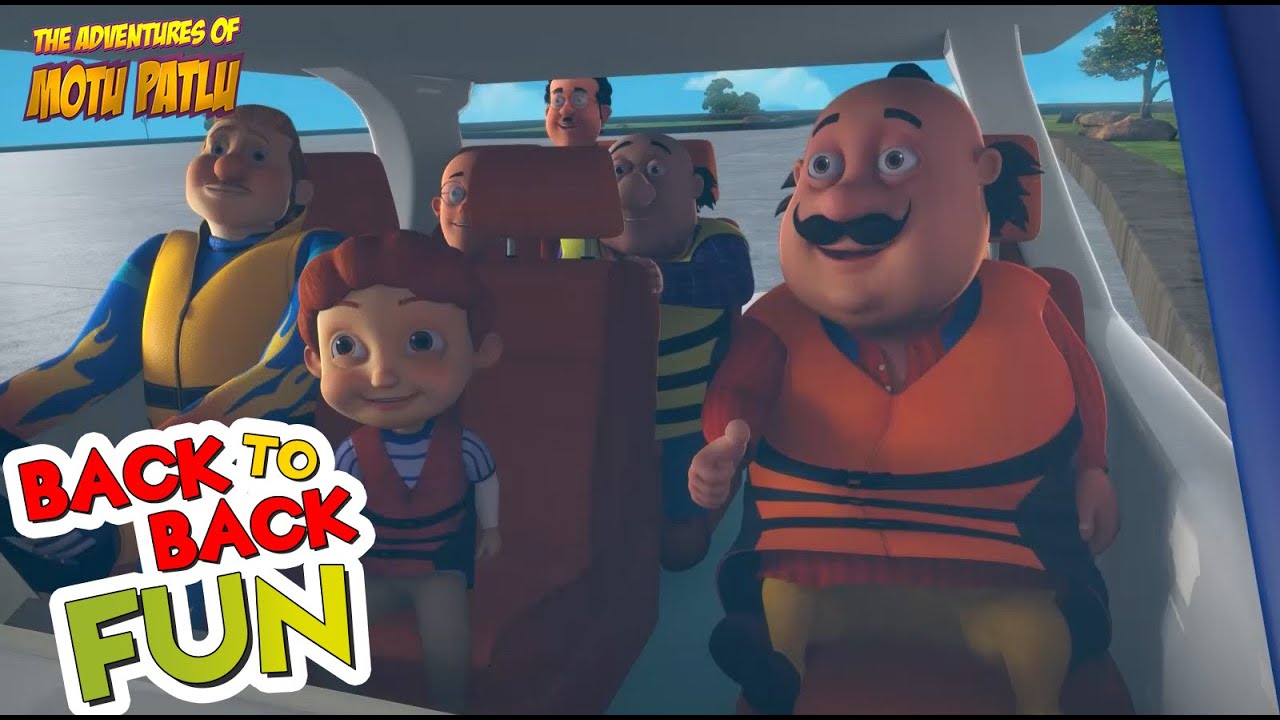 Motu Patlu : Motu Patlu Gaye Ghumane | Back To Back Fun 2025 | S10 | Cartoons For Kids