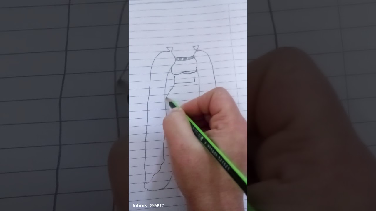 رسمة المراءة الاشوريه البسيطه  بابسط طريقه .