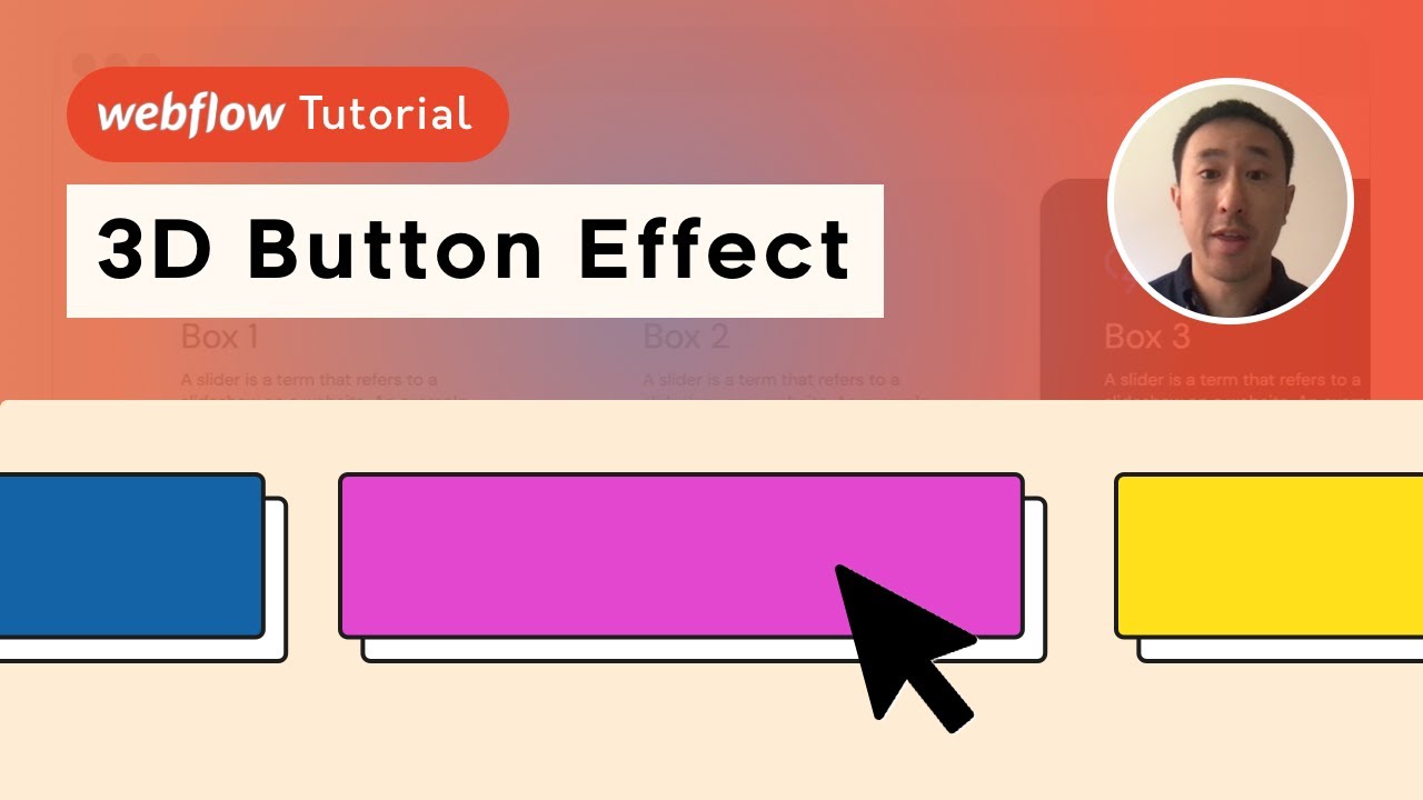 Creating a Stunning 3D Button Effect in Webflow | Tutorial