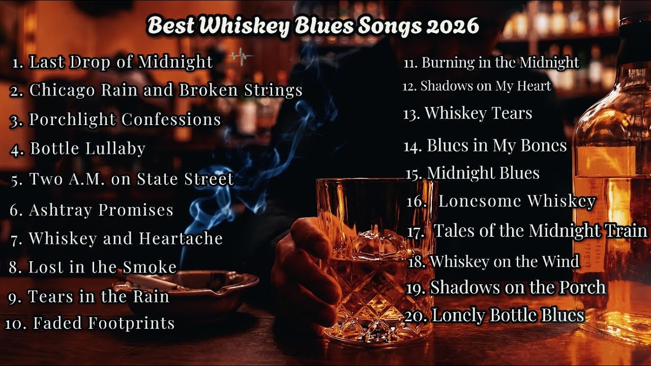 Whiskey Blues Nights 🍂 | Smooth Blues Melodies for Evening Chill