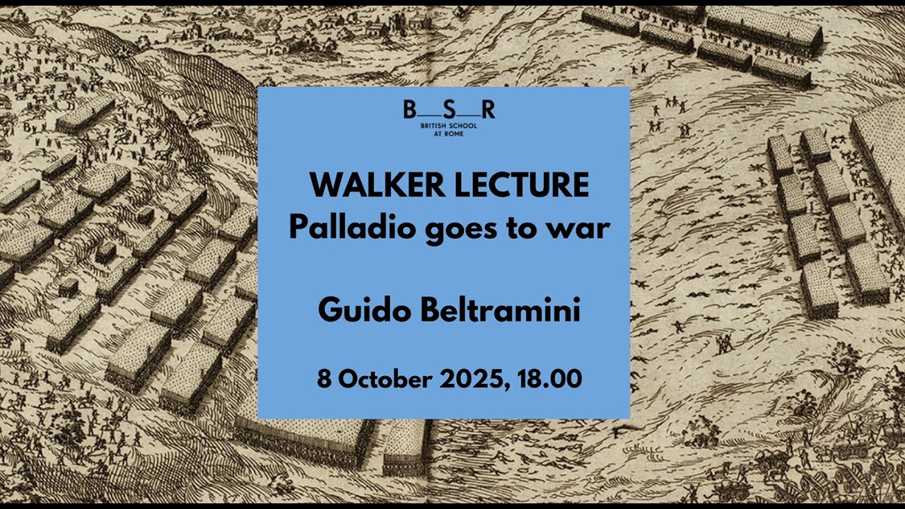 Lecture | Palladio goes to war by Guido Beltramini