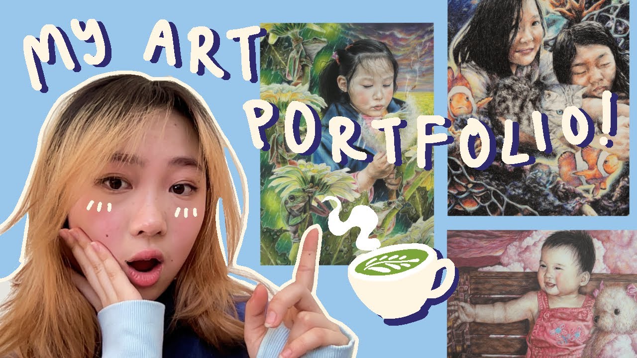 accepted art portfolio! harvard, stanford, yale & more ✧˖°